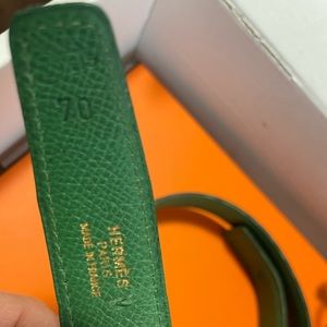 Authentic Hermes belt strap